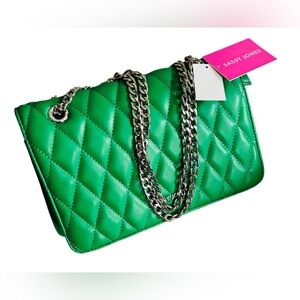 Sassy Jones Green Quilted Women's Chrissy handbag